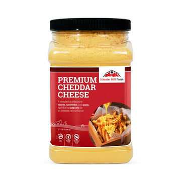 Hoosier Hill Farm Premium Cheddar Cheese Powder, 2.5LB (Pack of 1)