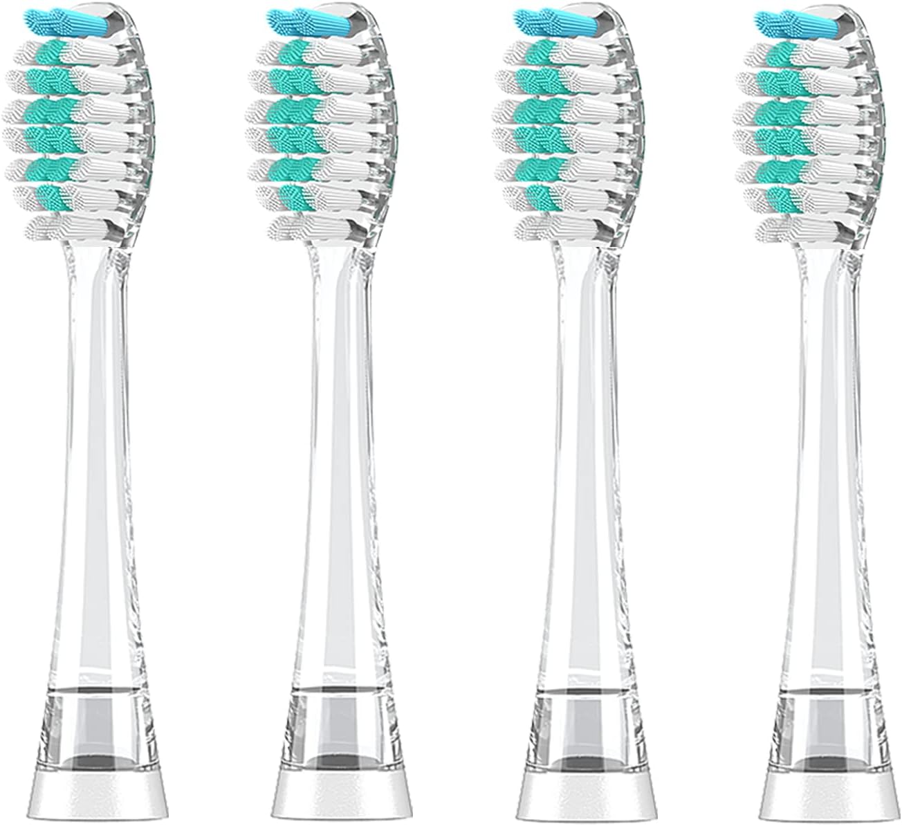 Dada-Tech Kids Electric Toothbrush Replacement Heads (Large Age 3+)- Pack of 4