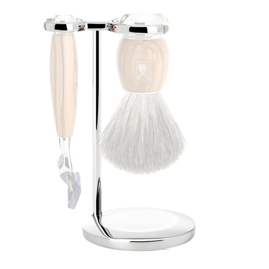 Mühle Chrome Shaving Set Stand For Vivo And Rytmo Series Brushes And Razors