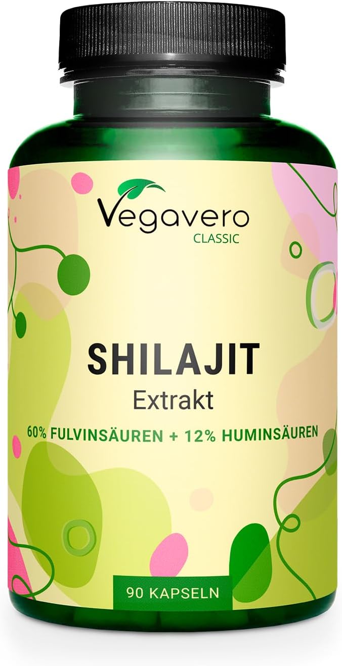 Pure Himalayan Shilajit Capsules | 73,000 Mg | For Men And Women | With Fulvic And Humic Acid | No Artificial Additives, Lab-Tested | 90 Capsules | Vegan