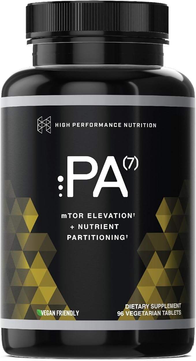 HPN PA(7) Phosphatidic Acid Muscle Builder Top Natural Muscle Builder - Boost mTOR | Build Mass and Strength from Your Workout | 30 Day Supply