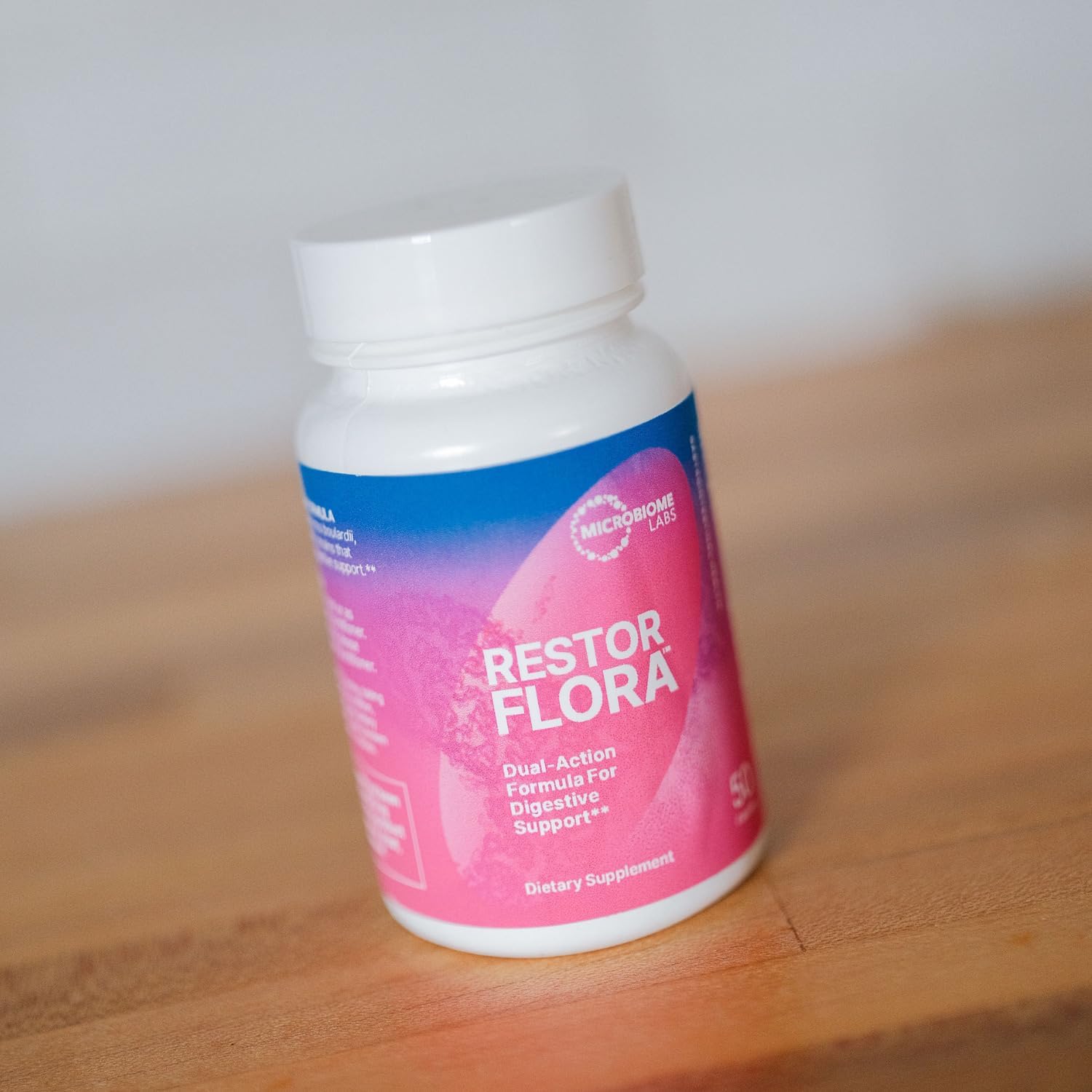 Microbiome Labs RestorFlora Spore & Yeast Probiotics Supplement (50 Capsules) + MegaQuinone K2-7 Complete Vitamin K Supplement Vitamin K1 & K2 MK-7 K2 with Magnesium & Zinc (60 Capsules) - 2 Products : Health & Household