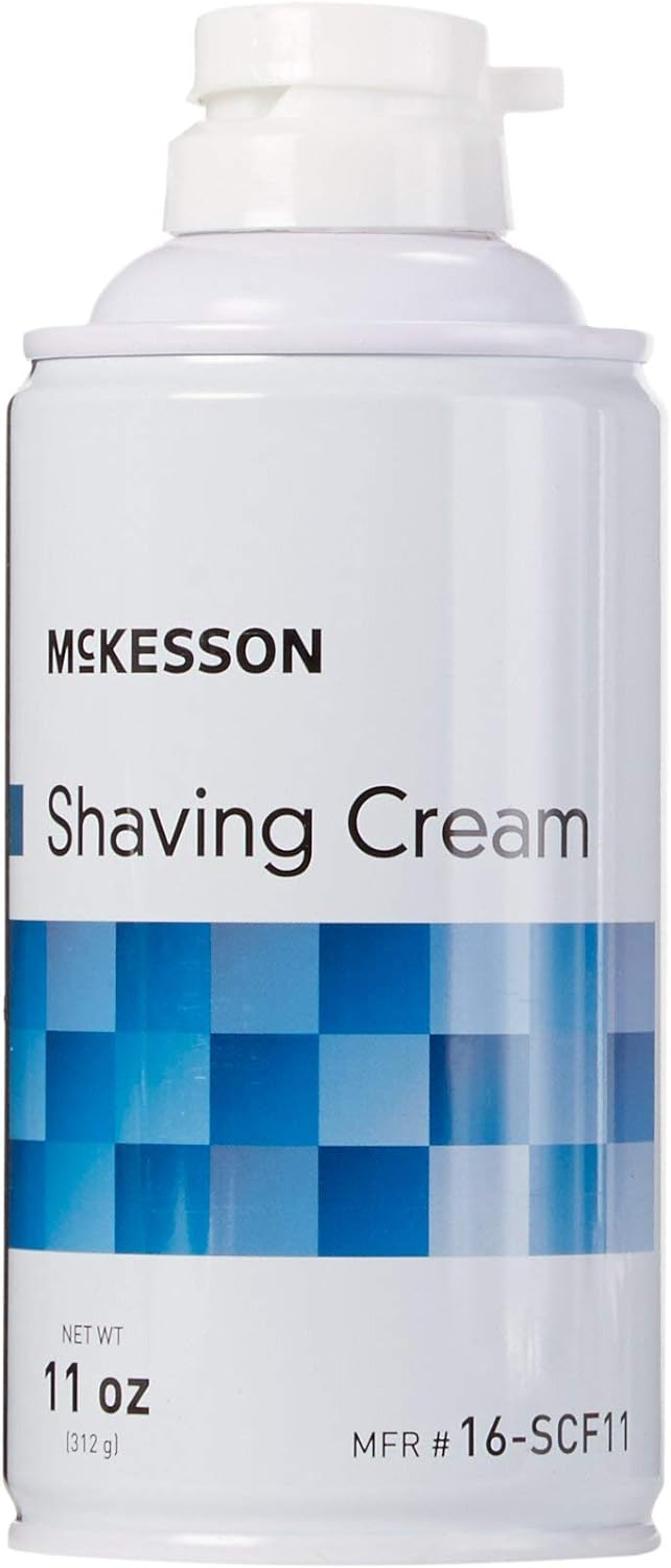 McKesson Foamy Shaving Cream, Shave Cream for Men and Women, Lavender Scent, 11 oz, 1 Count