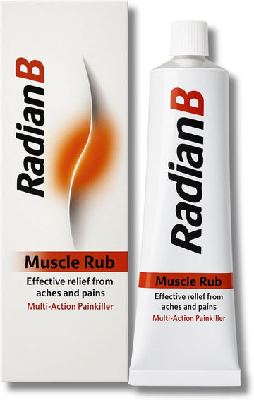 Radian B Muscle Rub 100G, Multi-Action Painkiller, Effective Relief From Aches And Pains Including Muscle Stiffness, Joint Pain, Bruising And Sprains