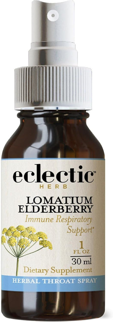 Eclectic Institute Lomatium - Elderberry Spray 1 Ounce