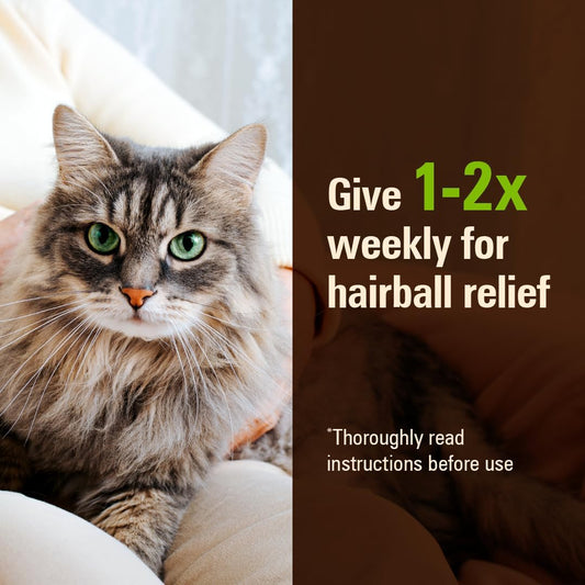 Sentry Hairball Relief for Cats,Malt Flavor,4.4 Ounces