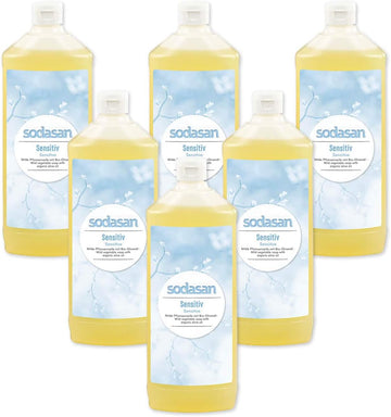Sodasan Organic Liquid Soap Sensitive Nf (6 X 1 L)