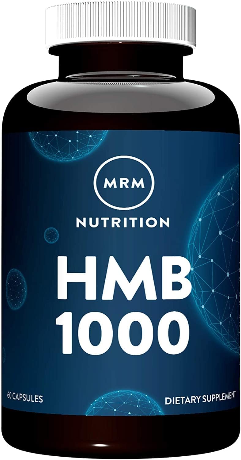 Mrm - Hmb 1000, Muscle Maintenance, Helps Improve Muscle Strength And Body Composition (60 Count) : Health & Household