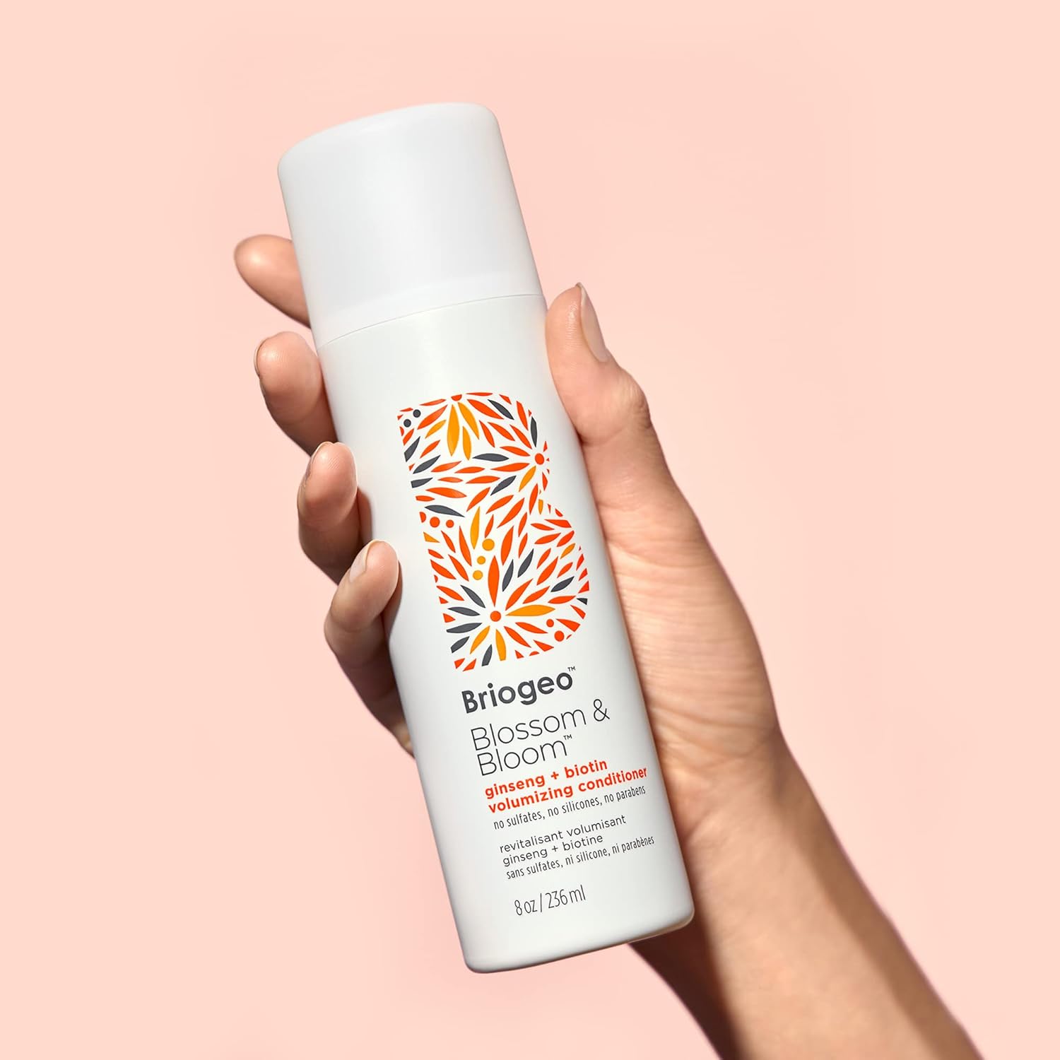 Briogeo Blossom & Bloom Volumizing Conditioner, Fortified with Follicle Stimulating Ginger, Ginseng, and Biotin for Full and Healthy Hair, 8 oz, Shampoo, l : Amazon.co.uk