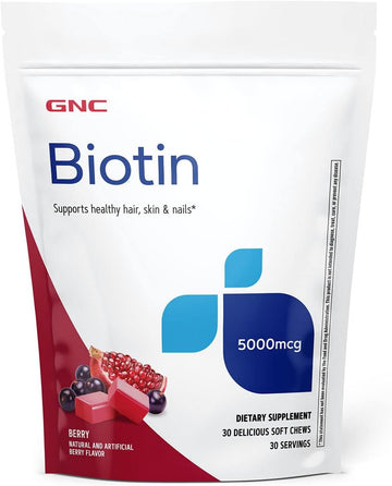 Gnc Biotin 5000Mcg - 30 Soft Chews