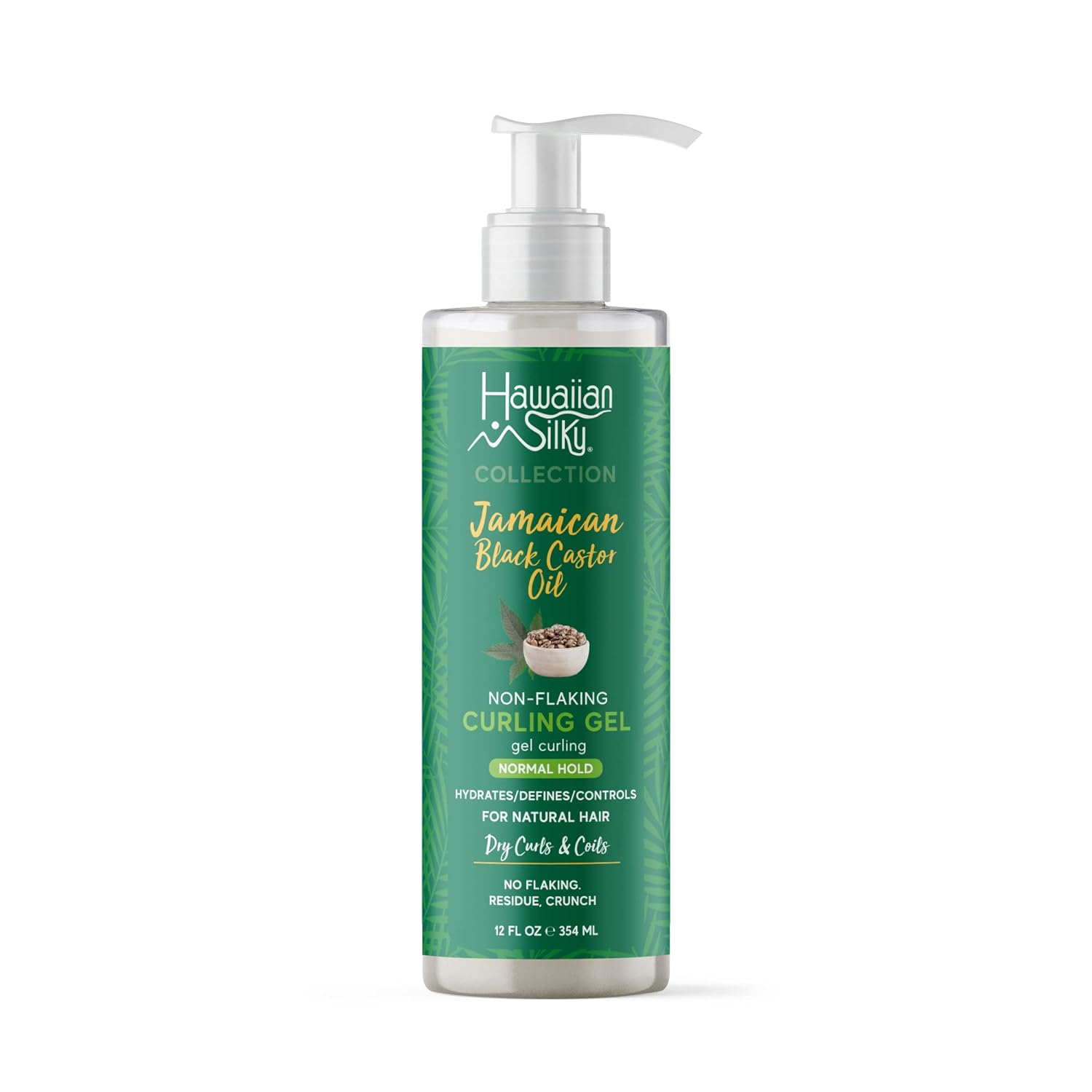 Hawaiian Silky Jamaican Black Castor Oil Collection Non Flaking Curling Gel