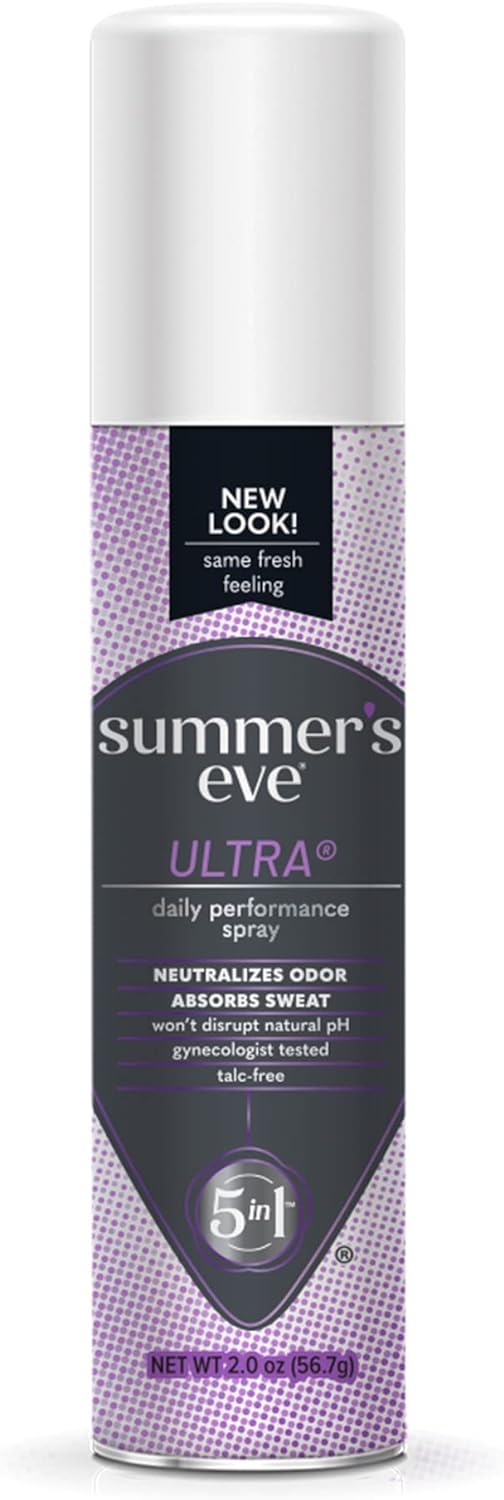 Summer's Eve Active & Ultra Daily Feminine Sprays, 2 oz Each : Health & Household