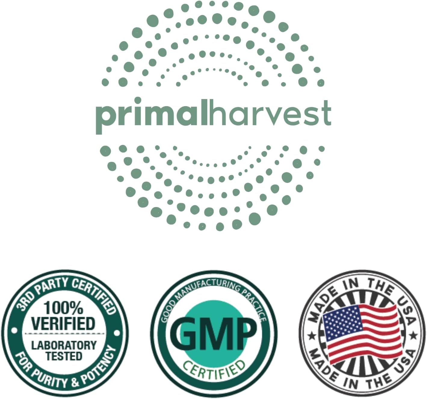 Primal Harvest Primal Total Male+ & Primal Greens Men's Multivitamin and Nutritional Supplement with Ginseng, Vitamins D and B, zinc, probiotics and More, Gluten and Dairy Free : Health & Household