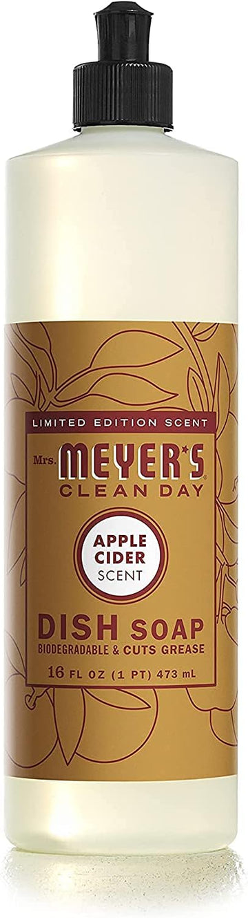 Mrs. Meyer's Liquid Dish Soap Apple Cider 16 OZ (Pack - 1)