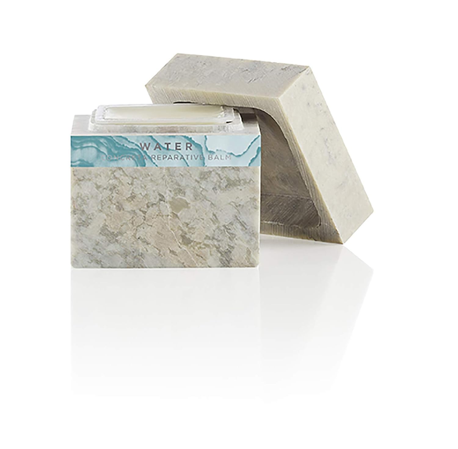 Zents Concreta Firming Repair Balm & Solid Parfum (Fragrance-Free) | Moisturizing Shea Butter & Coconut Oil For Skin | 1.25 Fl Oz