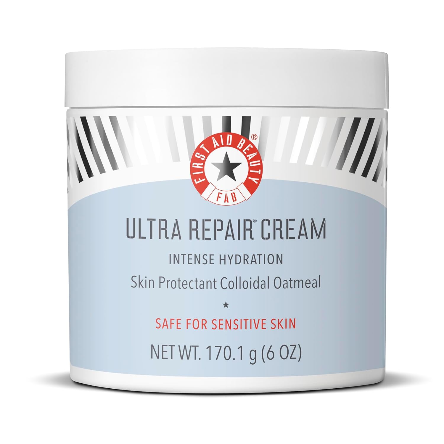 First Aid Beauty Ultra Repair Cream Intense Hydration Moisturizer For Face And Body – Rich Whipped Texture Strengthens Skin Barrier + Instantly Relieves Dry, Distressed Skin + Eczema – 6 Oz