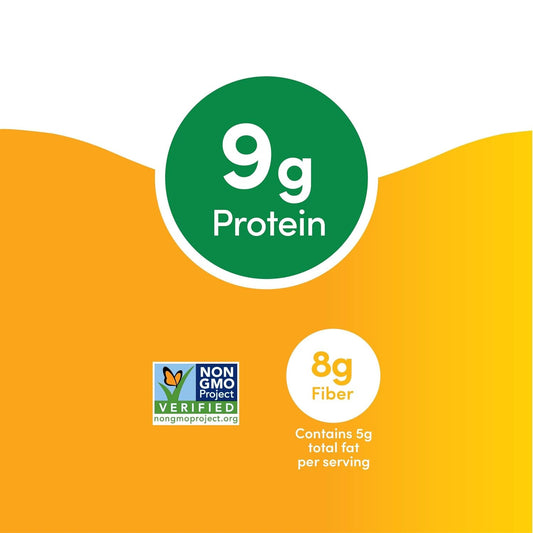 Kashi GO Cold Breakfast Cereal, Vegetarian Protein, Fiber Cereal, Honey Almond Flax Crunch, 14oz Box (1 Box)