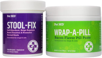 Pet Md Stool Fix & Wrap A Pill Bacon Flavor