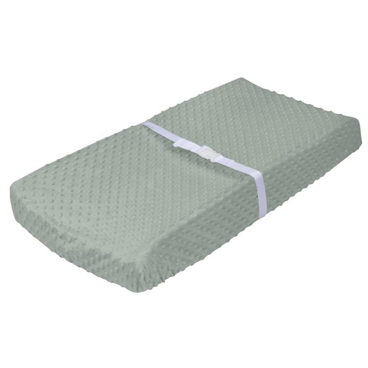 Gerber Baby Boys Girls Neutral Newborn Infant Baby Toddler Nursery Changing Pad Cover, Dotted Blue, 16" X 32