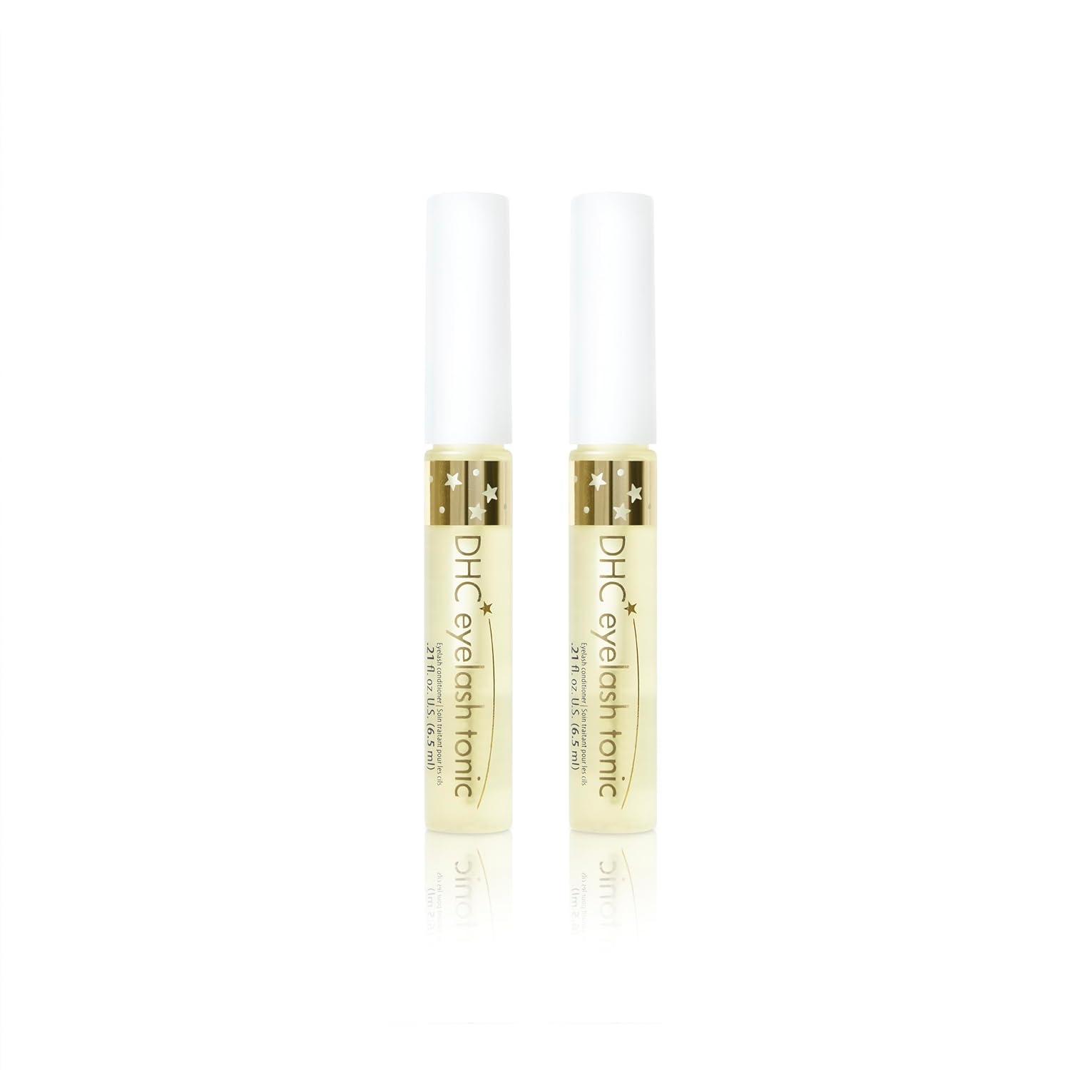 Dhc Eyelash Tonic 2 Pack, Strenghtening And Conditioning Eyelash Gel, Ideal For Brittle Lashes Or Post-Extension Care, 0.21 Fl. Oz