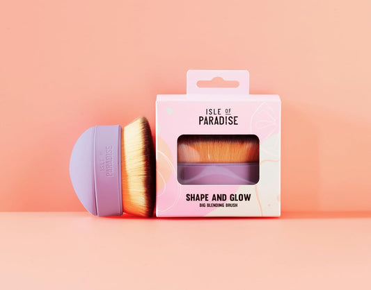 Isle Of Paradise Shape And Glow Self Tan Big Blending Kabuki Brush Applicator