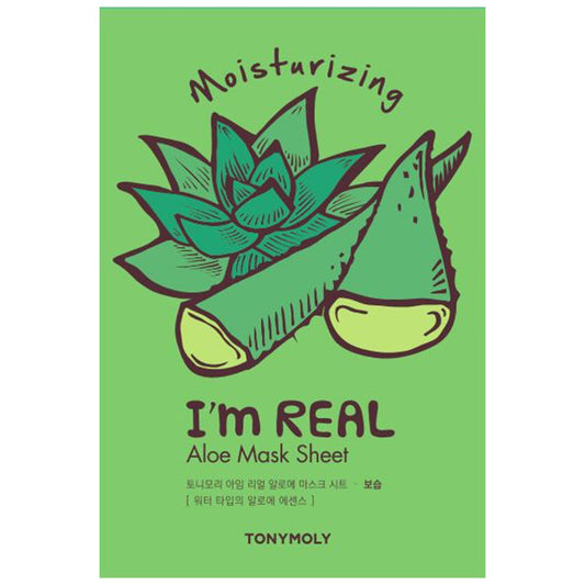 Tonymoly I'M Real Aloe Sheet Mask, 10 Count