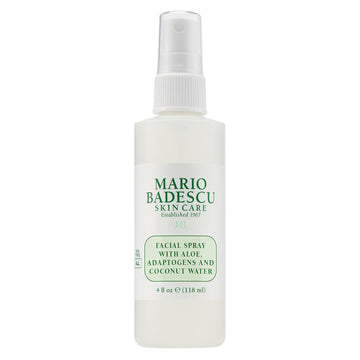 Mario Badescu Setting Facial Spray Mist With Aloe & Coconut Water, Refreshing And Hydrating Makeup Spray, Alcohol Free, Fragrance Free, Dye & Sulfate Free