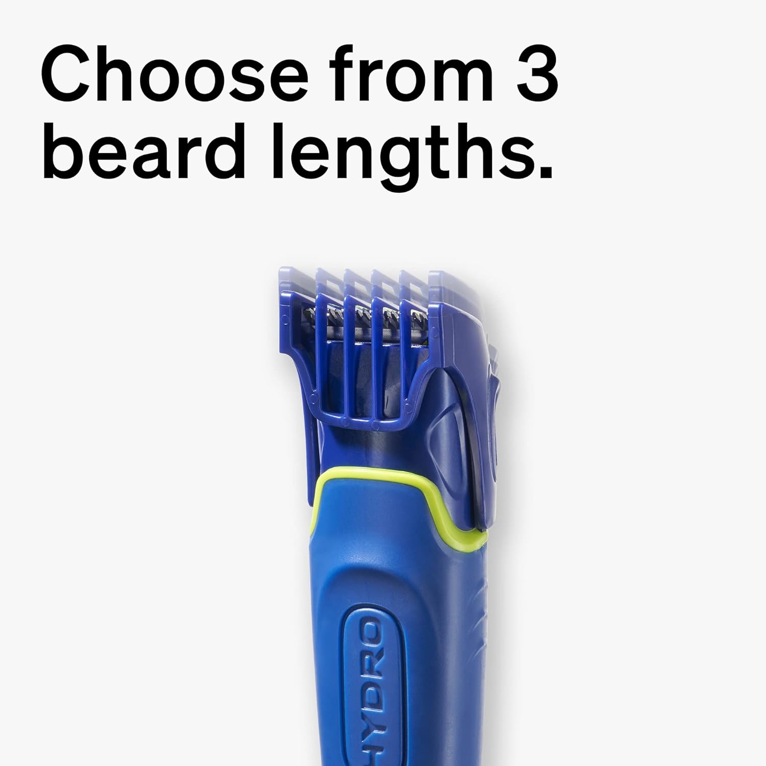 Schick Hydro Groomer — Beard Trimmer for Men, Beard Groomer with 5 Razor Blades, Blue : Beauty & Personal Care
