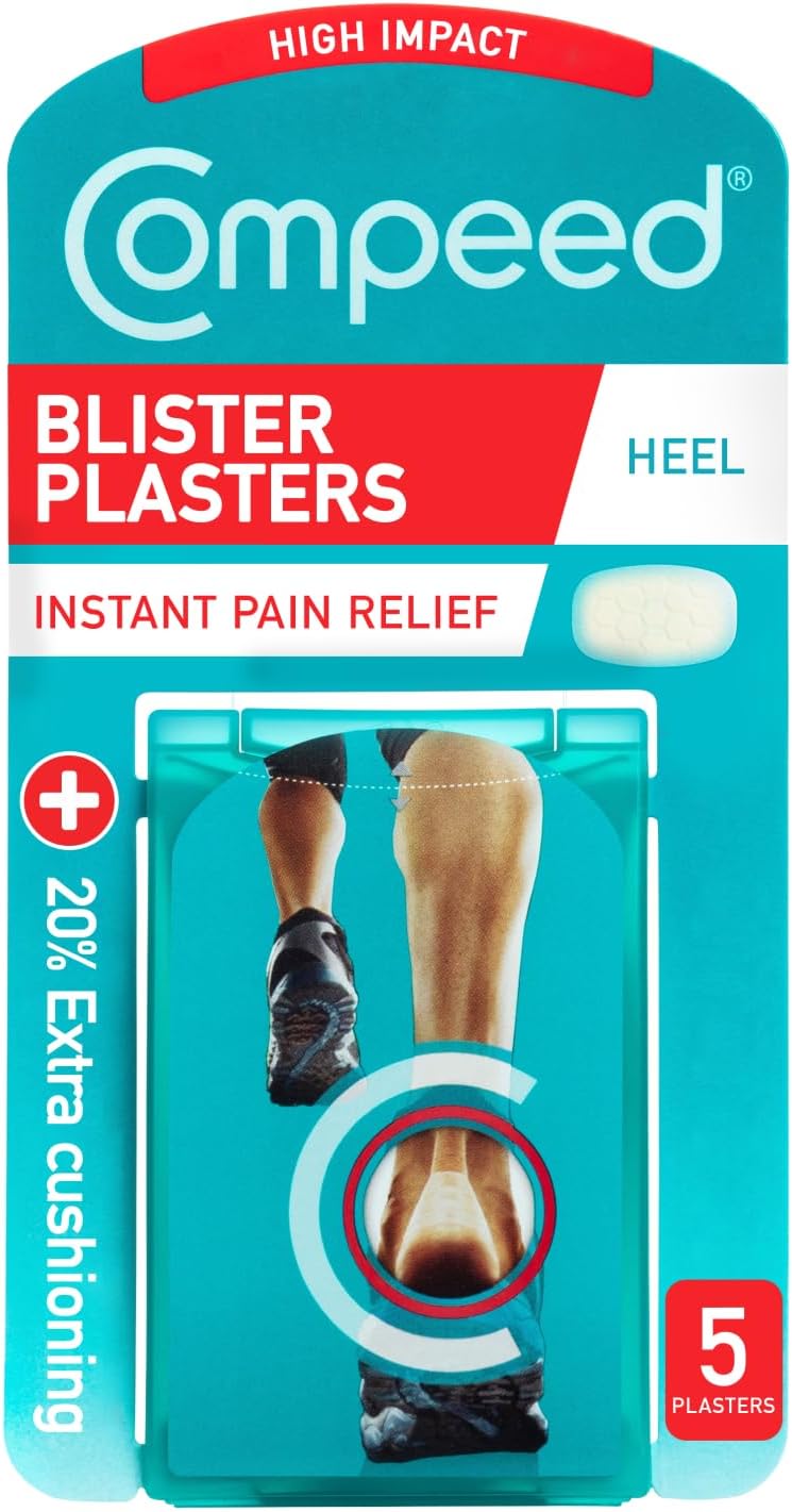 Compeed Blister Plasters Extreme 5 Pack - Hydrocolloid Foot Treatment - Heal Fast