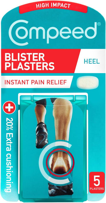 Compeed Blister Plasters Extreme 5 Pack - Hydrocolloid Foot Treatment - Heal Fast