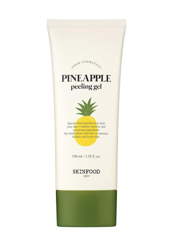 Skinfood Pineapple Peeling Gel 3.38 Fl.Oz. (100Ml) - Pineapple & Aloe Aha Deep Facial Exfoliating Gel, Eliminates Sebum, Skin Clear And Blemish-Free - Dead Skin Remover For Face - Facial Peel