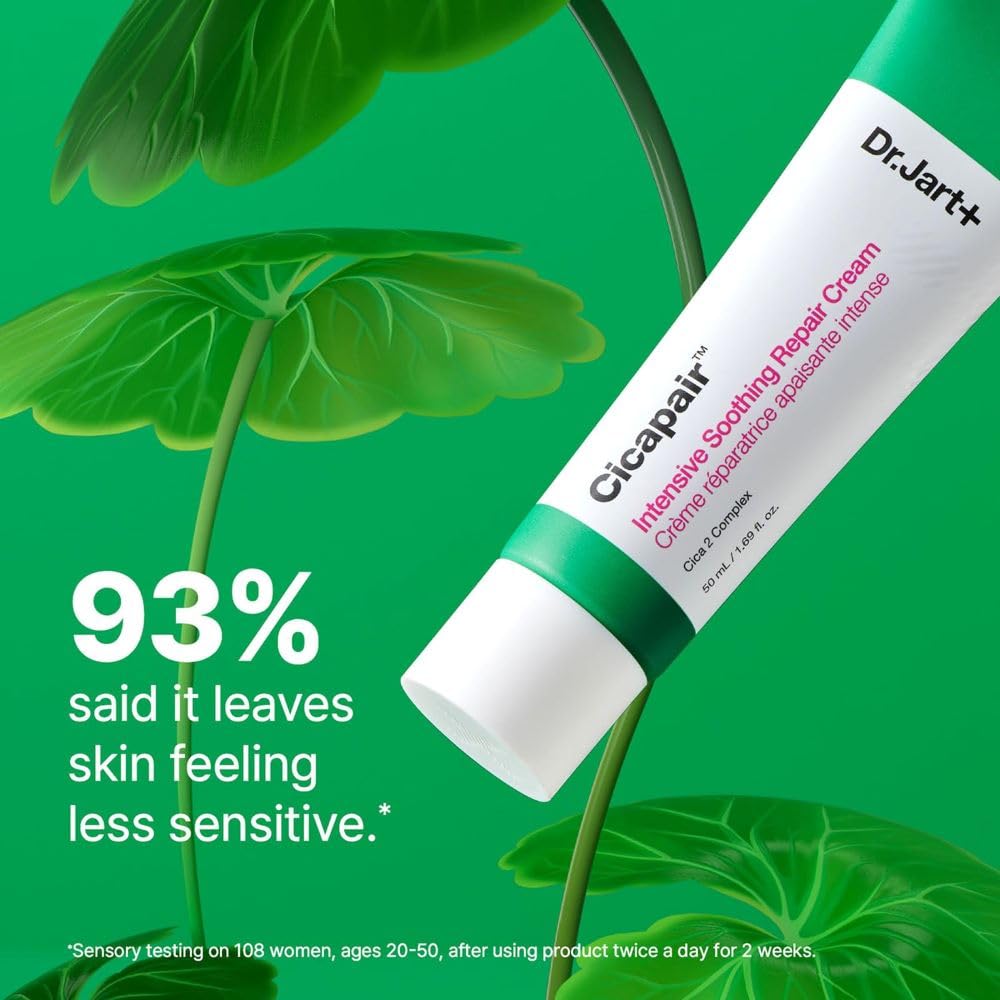 Dr.Jart+ Cicapair™ Sensitive Skin Face Moisturizer For Redness And Barrier Repair With Centella Asiatica | Korean Skin Care, 1.69 Fl Oz : Beauty & Personal Care