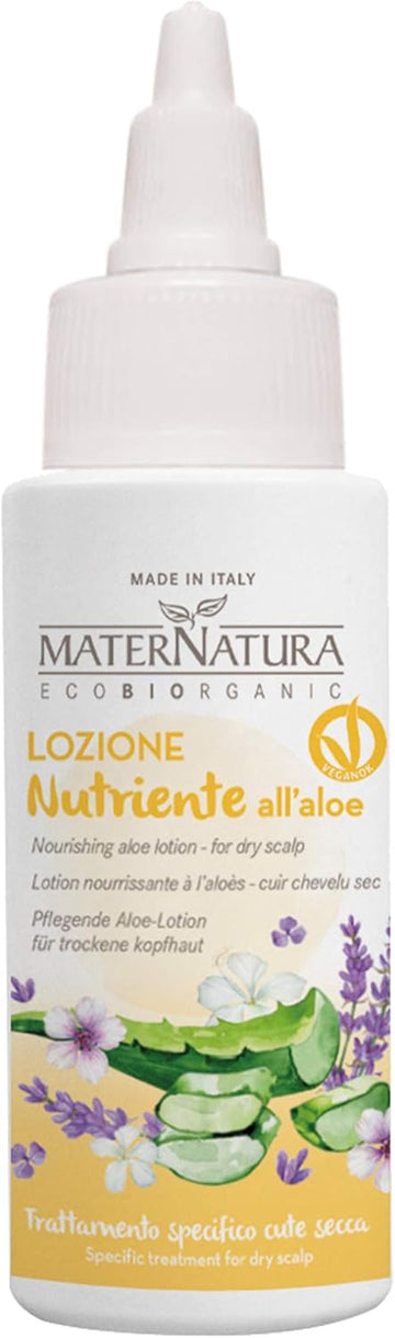 Maternatura Aloe Nutritive Lotion - Certified Organic - Specific Treatment For Dry Skin - Made In Italy - Box Of 150 Ml