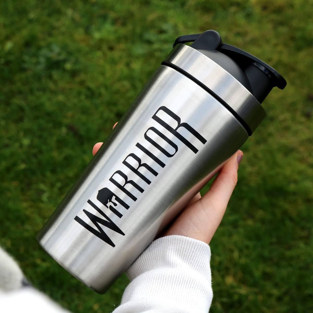 Warrior Steel Shaker 800Ml : Amazon.co.uk: Health & Personal Care