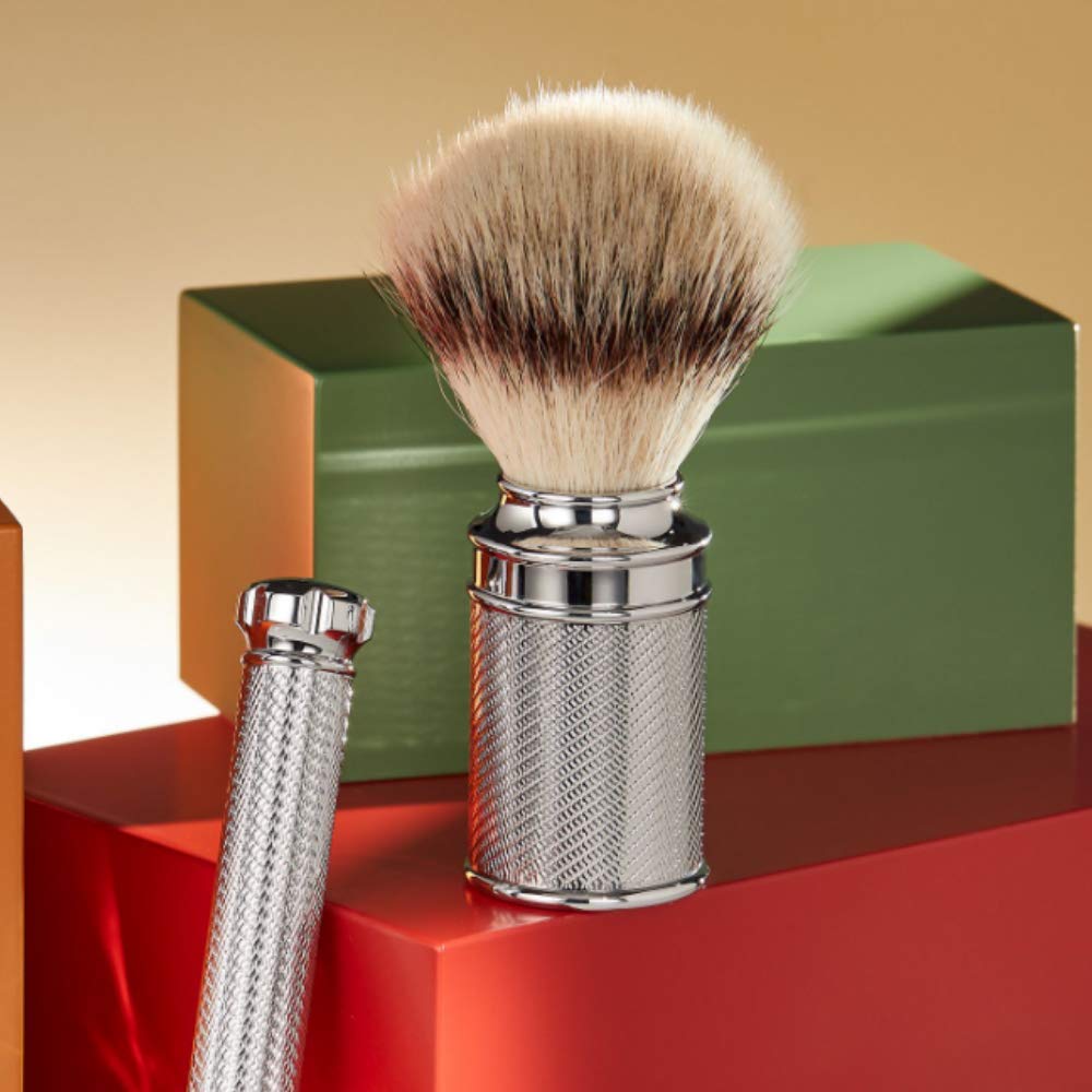Mühle Traditional Rosegold Silvertip Badger Shaving Brush : Beauty & Personal Care
