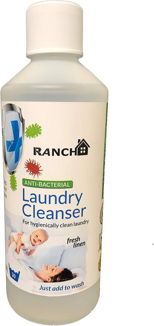 Antibacterial Laundry Cleanser Fresh Linen 500ml Concentrate :Grocery