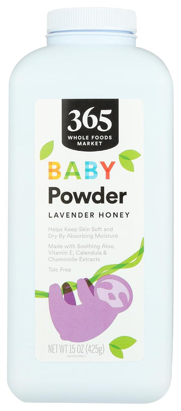 365 By Whole Foods Market, Baby Powder, 15 Ounce