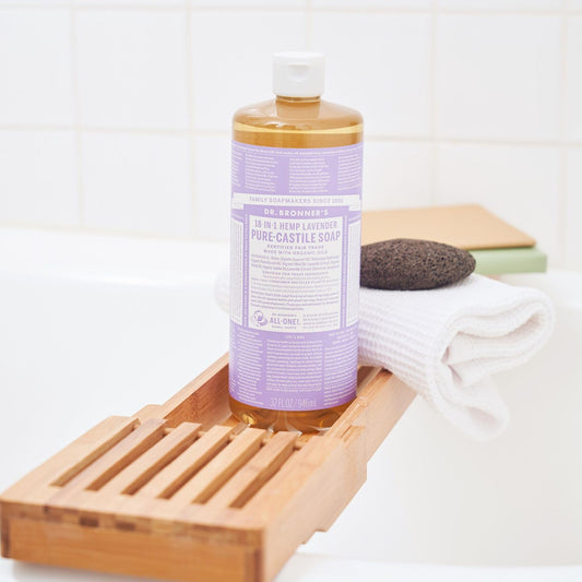 Dr. Bronner’s - Pure-Castile Liquid Soap (Lavender, 32 ounce)
