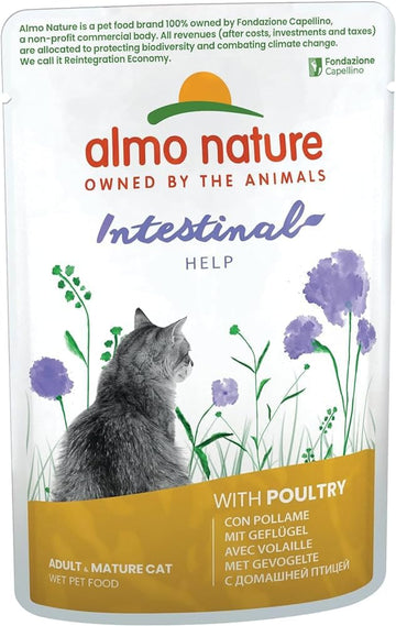 Almo Nature Functional Intestinal Help Wet Cat Food with Poultry?5295