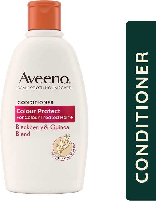 Aveeno Colour Protect Blackberry And Quinoa Scalp Soothing Conditioner For Colour Treated Hair 300Ml