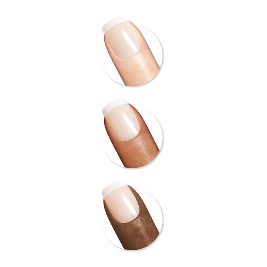 Sally Hansen Salon Effects® Perfect Manicure, À La Mode, Press On Nails, Square Shaped, Non-Damaging Adhesive Tabs, File, And Alcohol Pad Included