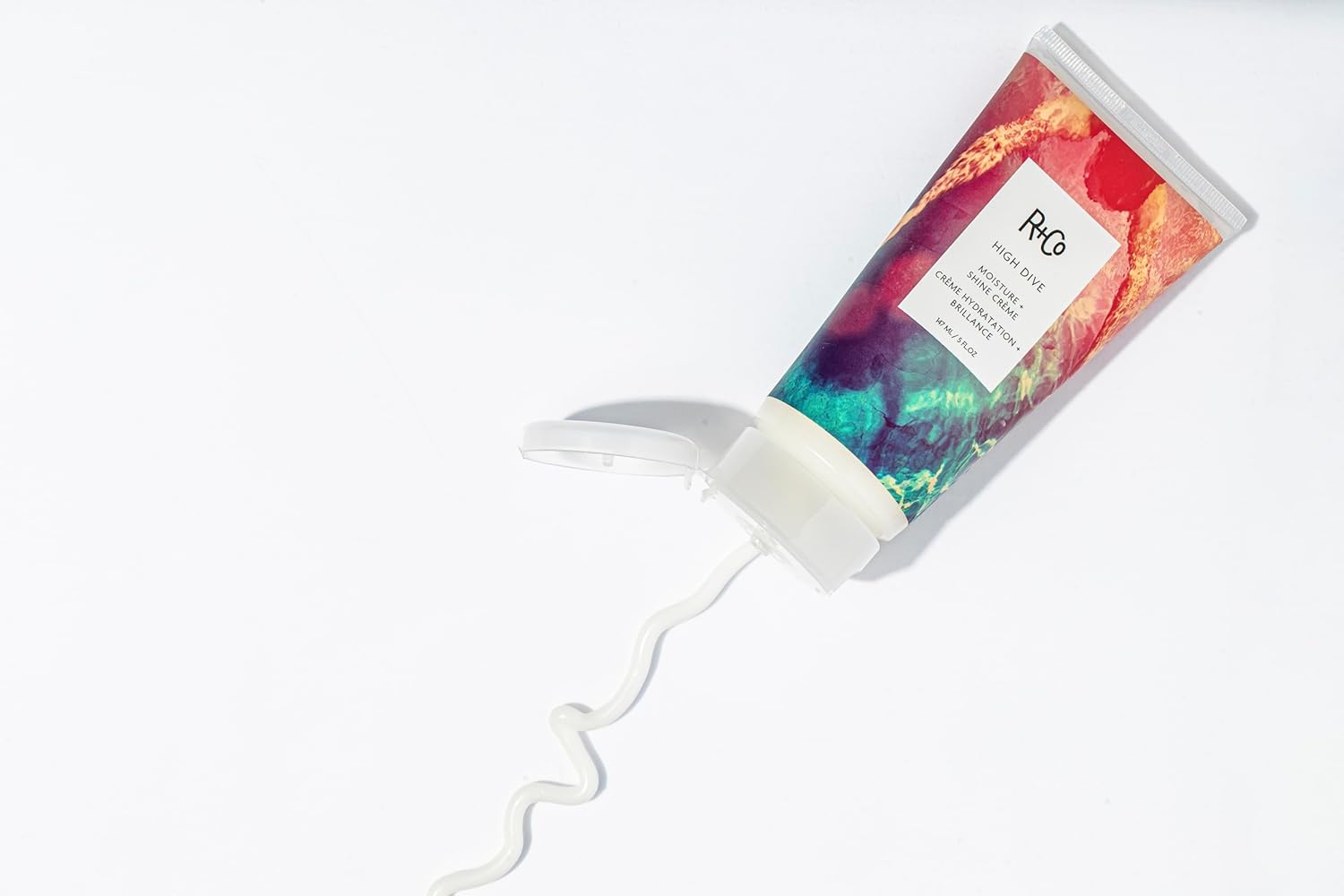 R+Co High Dive Moisture And Shine Crème | Deep Hydration + Softens + Eliminates Frizz | Vegan + Cruelty-Free | 5 Oz : Beauty & Personal Care