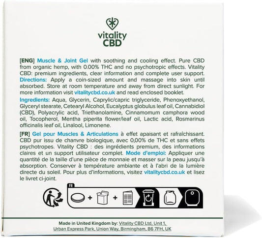 Vitality Cbd Bath Salts, Rose Fragrance, 100Mg Of Cbd, No Thc
