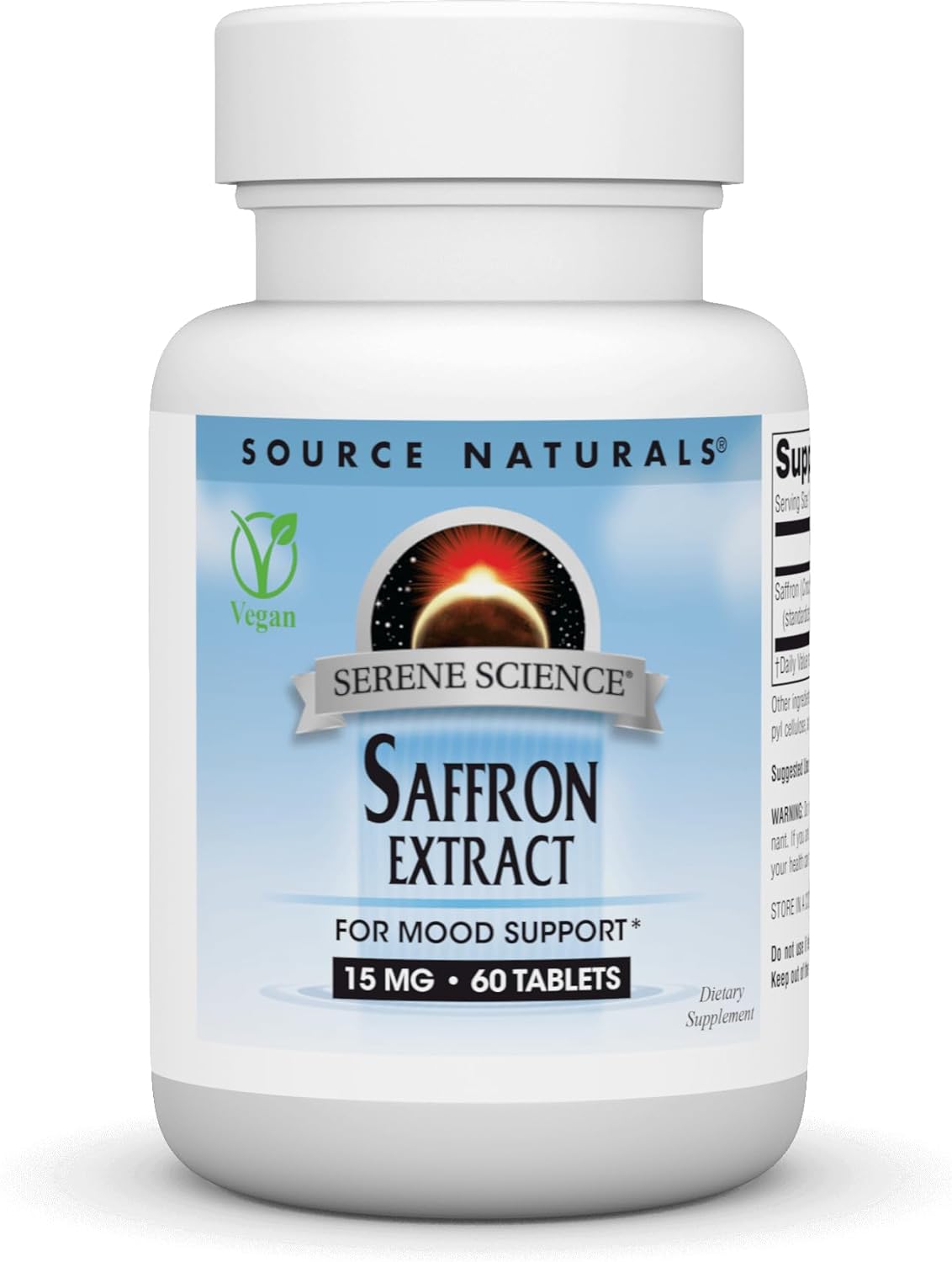 Source Naturals Serene Science Saffron Extract, For Mood Support* - 60 Tablets