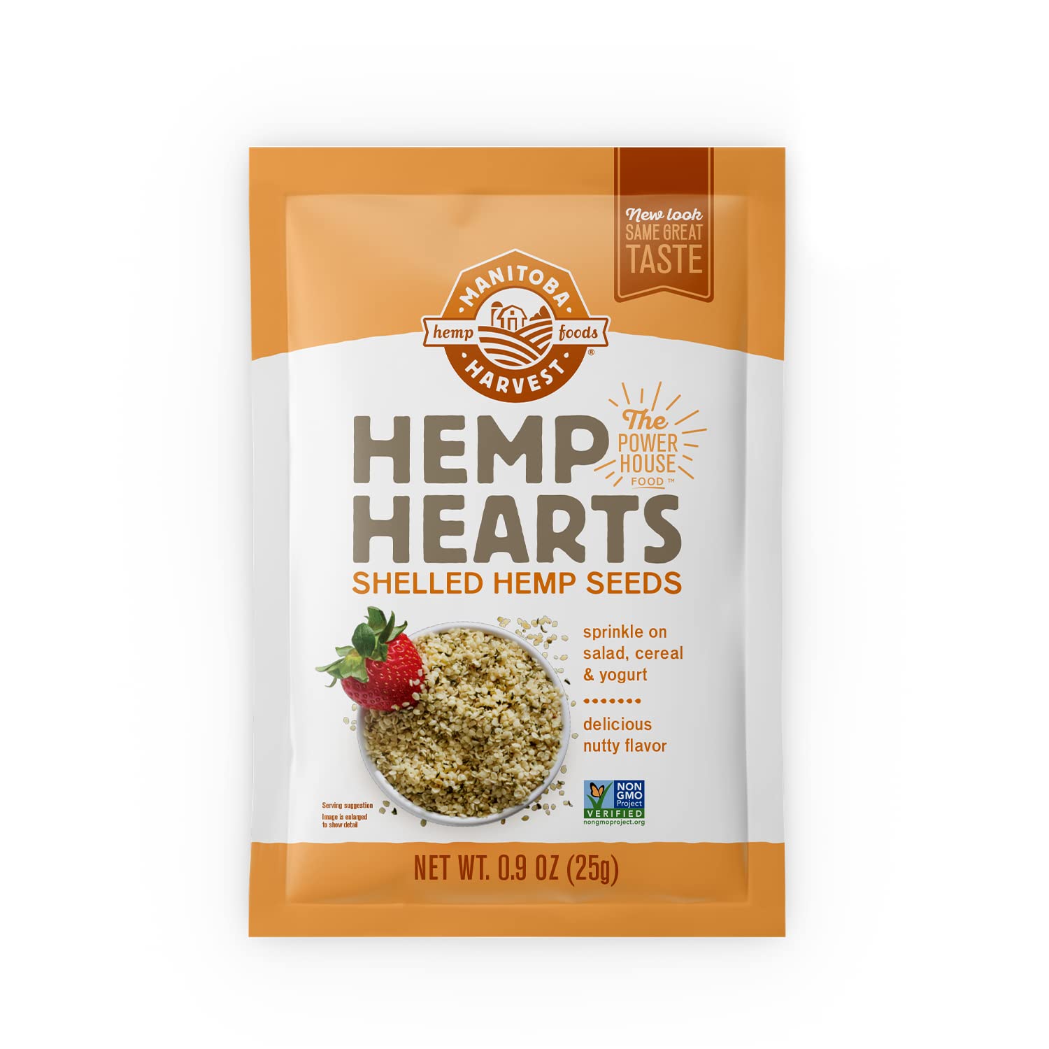 Manitoba Harvest Hemp Seeds, 10G Plant Based Protein And 12G Omega 3 & 6 Per Serving | For Smoothies, Yogurt & Salad | Non-Gmo, Vegan, Keto, Paleo, Gluten Free, 0.9Oz (Pack Of 12)