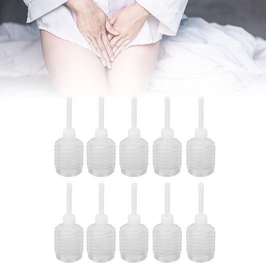 10pcs Disposable Douche Applicator Bottle Portable Vaginal Douche Anal Vagina Cleaner Bottle