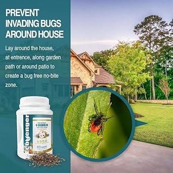 Ecovenger Multi-Purpose V-Granules 1.95Lb Jug, Horticulture Or Household Use For Indoor & Outdoor Protection Against Insects And Rodents, Improves Soil & Promotes Rooting, 100% Natural, Safe For Kids