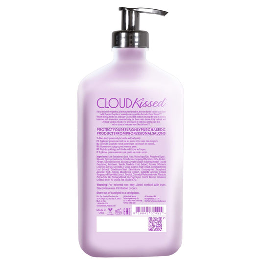 Devoted Creations Cloud Kissed Skin Moisturizer - Antioxidant & Hydrating Lotion For All Skin Types, 18.25 Fl Oz