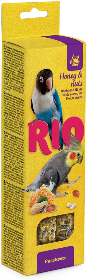 RIO Sticks for parakeets with honey and nuts, 150 g?22140