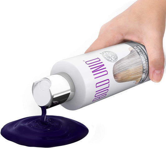 Purple Conditioner for Blonde, Platinum & Gray/Silver Hair. Reduce Brassy Yellow Tones. Toner for Bleached & Highlighted Hair - Moisturises - Cruelty Free, No Parabens or Sulfates - 237 ml